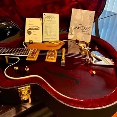Gretsch G6122SP Country Classic II Custom Edition with TV Jones Pickups, Double Mute 2005 - Walnut Stain image 2
