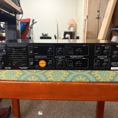 Lexicon Signature 284 All Tube Class A Stereo Recording Amplifier and Direct Source Late 1990s - Black image 2