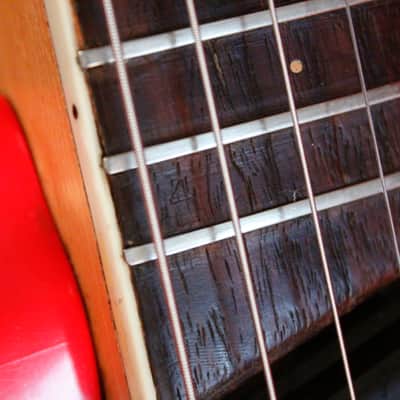 1966 Mosrite "The Ventures" model rare RED!!! image 19
