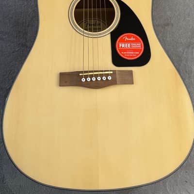 Fender CD-60 Classic Design Series Dreadnought Acoustic Guitar – Natural image 2
