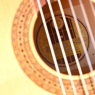 ✴️ Video Included – Masterbuilt 1991 Schneider Classical Guitar, Flame Maple – Great Condition and Excellent Sound image 11