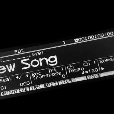 Graphic Display Upgrade - Roland MC-80 MC-80 EX Custom (Negative) Black LED Graphic Display !