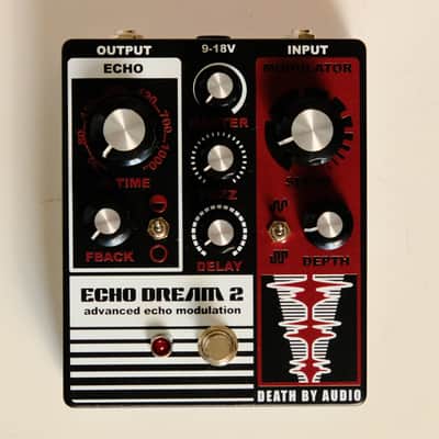 Death by Audio Echo Dream 2 Analog Delay w/Fuzz - Exclusive Red Finish image 1