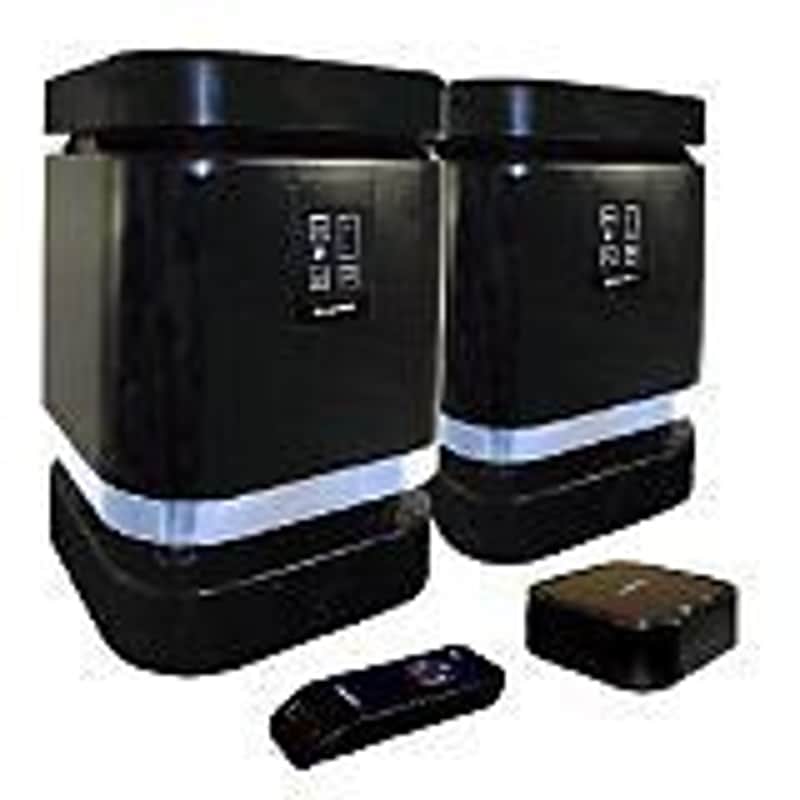 Mutant MIG-WS2-S Media Block Deluxe Weather-Resistant Wireless Outdoor Stereo Speaker System image 1