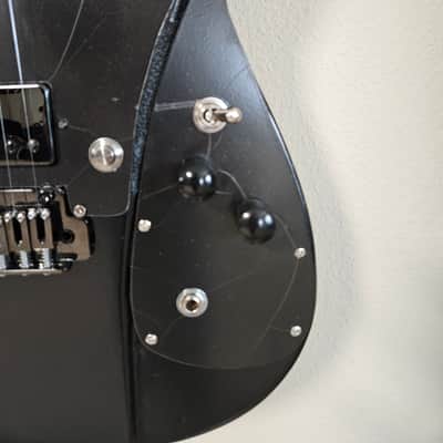 Custom Built ST Style Electric Guitar With Dean Vendetta Neck - Black image 4