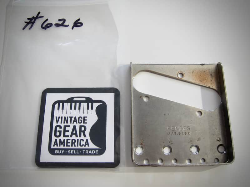 Fender Telecaster Bridge Reproduction Circa-1990s-Chrome image 1
