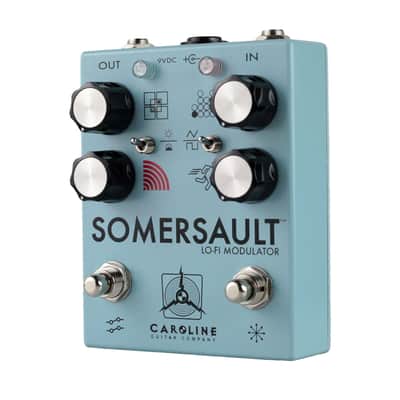 Caroline Guitar Company Somersault Lo-Fi Modulator Pedal - Blue image 2