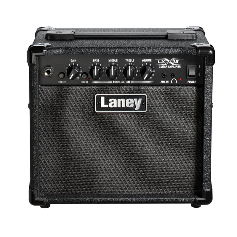 Laney LX15 Guitar Combo Amplifier (15 Watts 2x5"), Black image 1