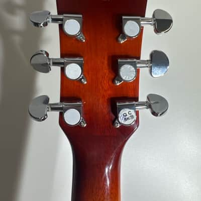 Washburn EA15ITB Festival Series Mini Jumbo with Electronics 2010s - Ice Tea Burst image 9