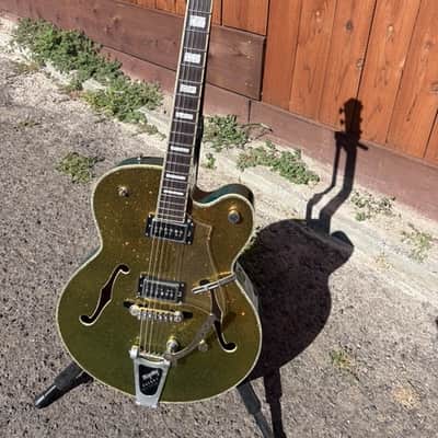 Carlo Robelli CRB1955 Peerless Gretsch 3131 Falcon Club Gigmaster Custom Paint 2010 - Color Shifting Metal Flakes image 4