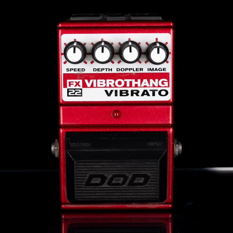 Used DOD FX22 Vibrothang Red Pedal image 1