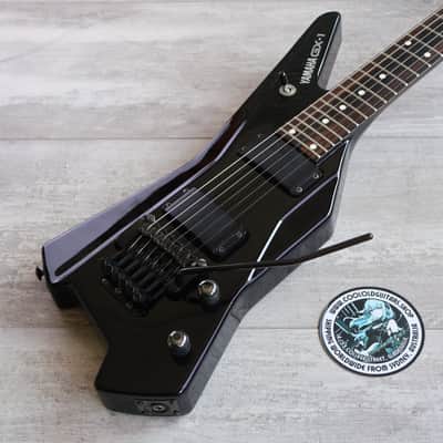 1987 Yamaha Japan GX-1 Headless Neckthrough Guitar (Black)