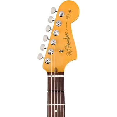 Fender American Professional Classic Jazzmaster Electric Guitar. Rosewood Fingerboard, Faded Sherwood Green Metallic image 5