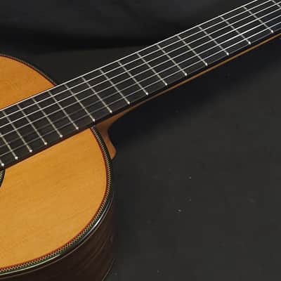 New Jose Ramirez Cedar Guitarra del Tiempo Studio Classical Nylon String Guitar w/ Logo'd Hard Case image 9