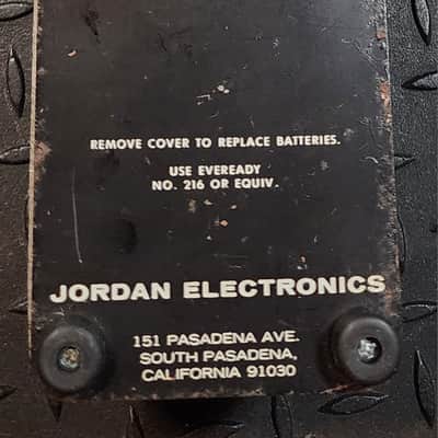 Jordan Gig Wa-Wa Volume Pedal Model 4000 Wah image 9