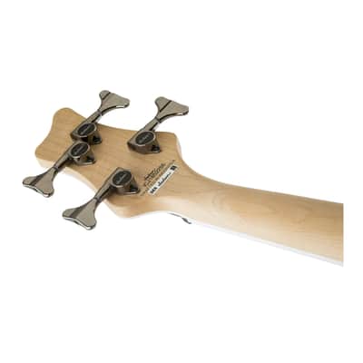 Jackson JS Series Spectra Bass JS3 4-String Electric Bass Guitar with Laurel Fingerboard (Right-handed, Silverburst) image 7