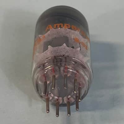 1968 Amperex 12AU7A ECC82 Vintage Orange Globe Tungsram Made In Germany TubeT149 image 5