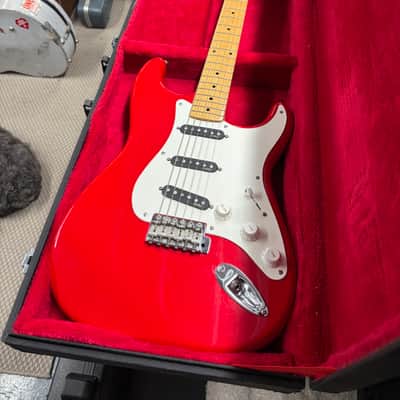 Fender Squier Stratocaster 1987 - Red image 1