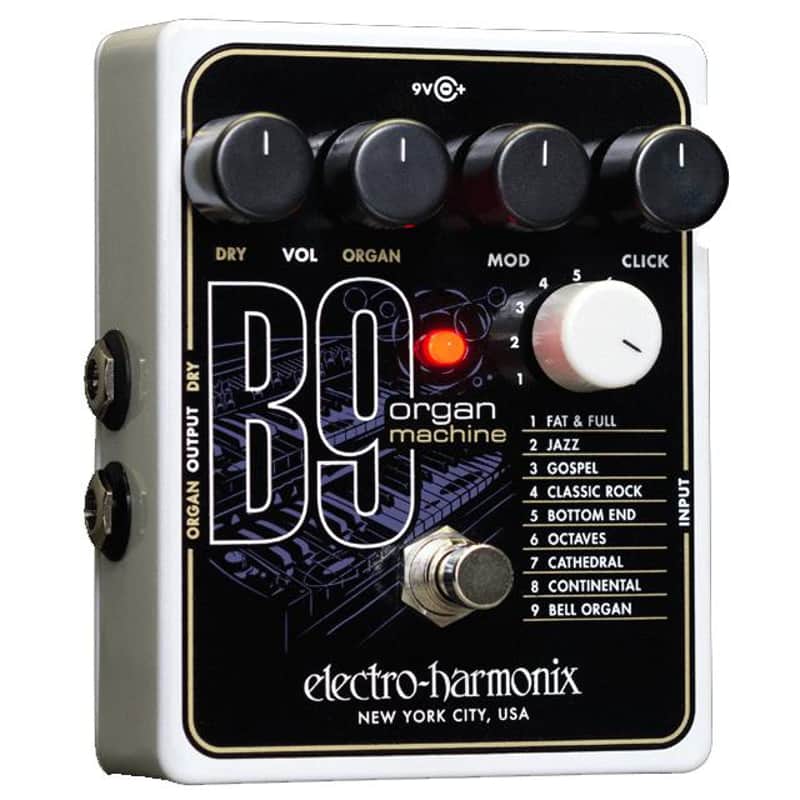 Electro Harmonix B9 Organ Machine Guitar Effects Pedal image 1