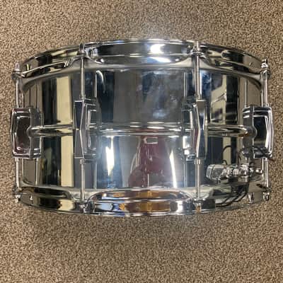B Stock Ludwig LB402B Brass Edition Supraphonic 6.5x14" 10-Lug Snare Drum 1994 - 2019 - Chrome-Plated image 4