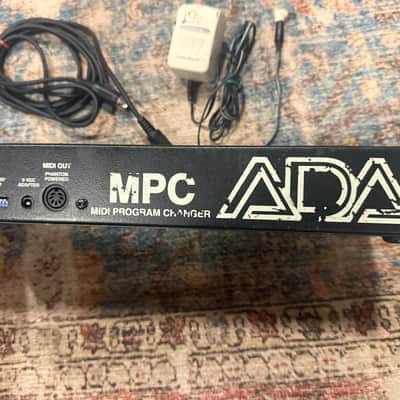 ADA A/DA MPC Midi Foot Controller Pedal 1980's -w/AC adapter + midi cable- Not working 100% image 6