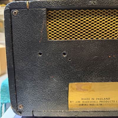 MARSHALL 1969-70 JMP Model 1987 Head, 50 W [S/A 3945A] (08/07) image 7