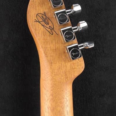 Mint Fender FINNEAS Signature Acoustasonic Player Telecaster with Bag Cappuccino Fade image 7