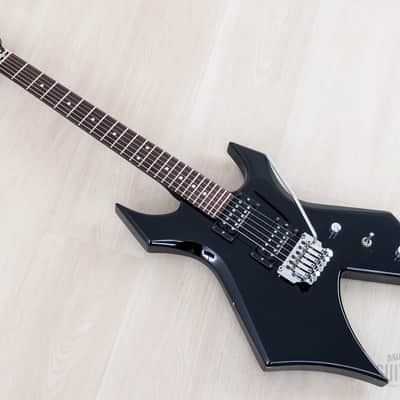 1986 B.C. Rich Warlock NJ Series Black w/ Seymour Duncan SH-2 & SH-4, Japan image 12