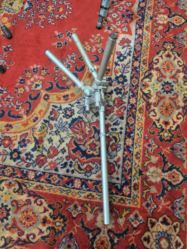 Rogers Big R Bass Drum Tom Mount 3! 1970s 1980sn image 1