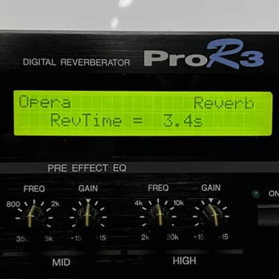 Immagine Yamaha Pro R3 Digital Reverberator 1990s - Black TGHM - 10