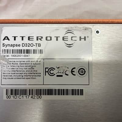 Attero Tech Synapse D32o-D DB25 Dante/AES67 Networked Audio Interface Bild 7