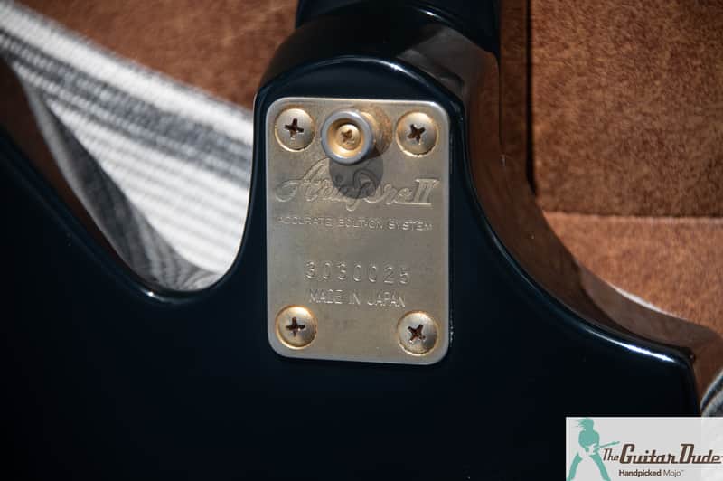 1980 Aria Pro II ZZ Deluxe - Red Thunderbolt = Metal Master