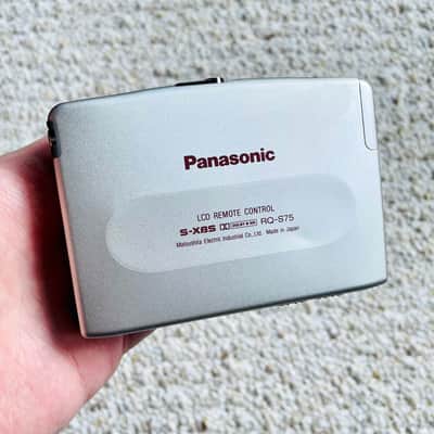 [RARE]PANASONIC RQ S75 Walkman Cassette Player, Awesome Silver ! Working ! image 7