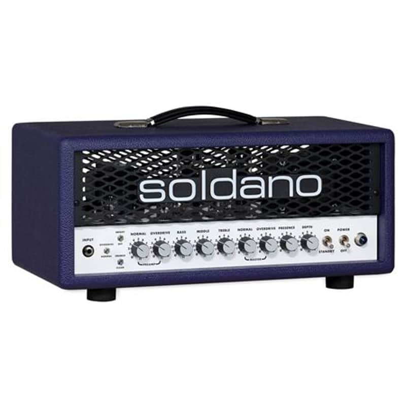 Soldano SLO 30 Electric Guitar Amplifier Head 30 Watts Purple image 1