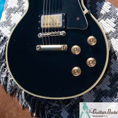 1987 Greco "Mint Collection" EGC68-50 '68 Les Paul Custom Reissue - "Screamin 1982" PAF Style PU's - Made in Japan - Pro Set Up w Perfect Frets/Action/Intonation! image 6