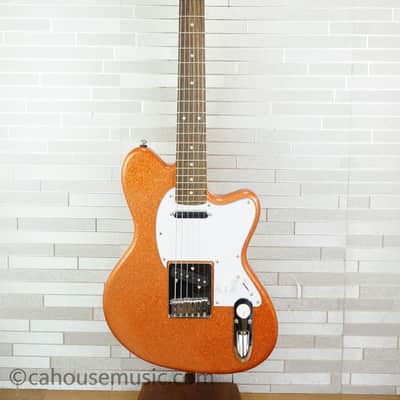 Ibanez YY20-OCS Yvette Young Signature Talman - Orange Cream Sparkle image 13