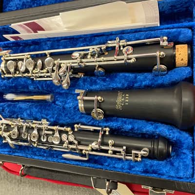Selmer 123fb oboe Oboe with Resonite Body Modified Conservatory System with Silver-plated Keys New-Old Stock 50% OFF image 4