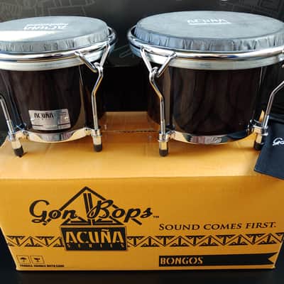 Gon Bops Acuna Special Edition Set 10.75" & 12.25" + Bongos 7" & 8.5" (Free Universal Brackets)) image 18