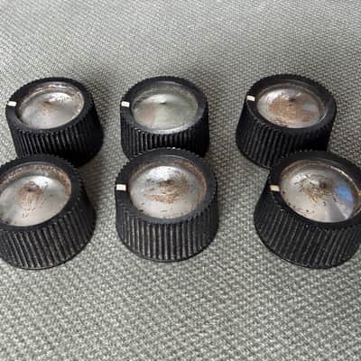 Original Vintage Kay Speed Demon Knobs, Black, Set of 6 image 2