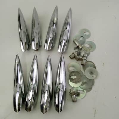 *Premier 8x Floor Tom Drum Lugs Elite Diamond Chrome Vintage 60s-70s England UK* image 1