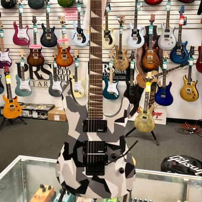 Jackson SLX DX Electric, Winter Camo - Pre Owned image 1