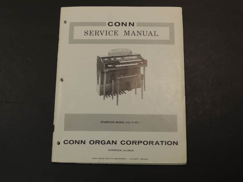 Conn Starflite Model 316 Type 1 Service Manual