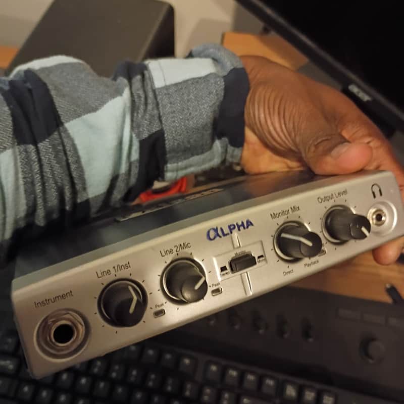 Lexicon Alpha USB Audio Interface 2010s - Blue image 1