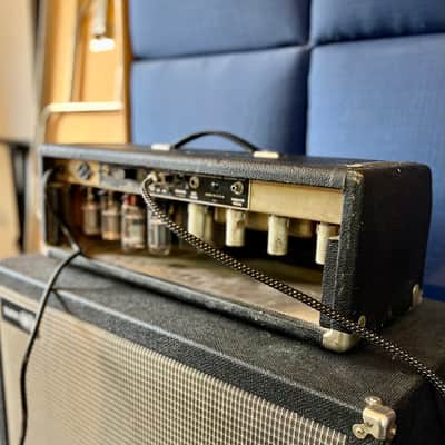 Fender FEIC Showman Amplifier 1965 - Blackface pre CBS tube amp image 5