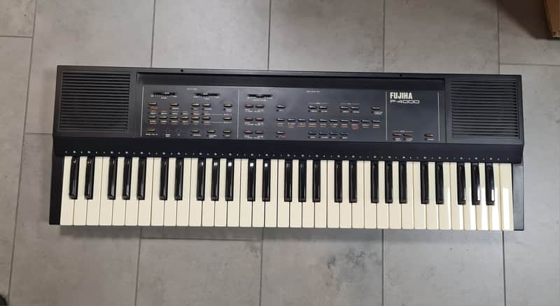 FUJIHA F4000 keyboard Synthesizer Vintage Tastiera image 1