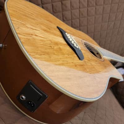 Oscar Schmidt OD312CESM Dreadnought Cutaway Style Mahogany Neck 12-String Acoustic-Electric Guitar image 17