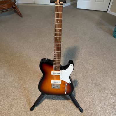 Squier Paranormal Baritone Cabronita Telecaster 2021 - Present - 3-Color Sunburst image 4