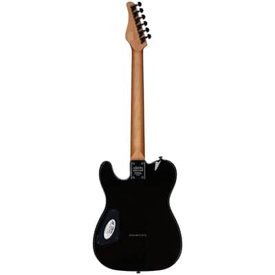 Schecter PT Standard Electric Guitar, Black Fade Burst Burl image 6
