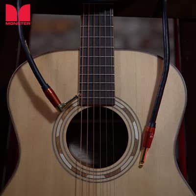Monster Prolink Acoustic Instrument Cable. 21 ft Guitar Cable. Right Angle to Straight Monster Cable w/ Superior Delivery Speed. Rich & Clean Sound Monster Cord. Monster Instrument Cable image 9