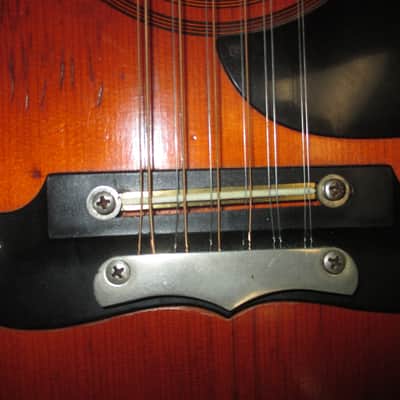 Framus 12-String Acoustic Guitar 1960s - Dark Sunburst image 10